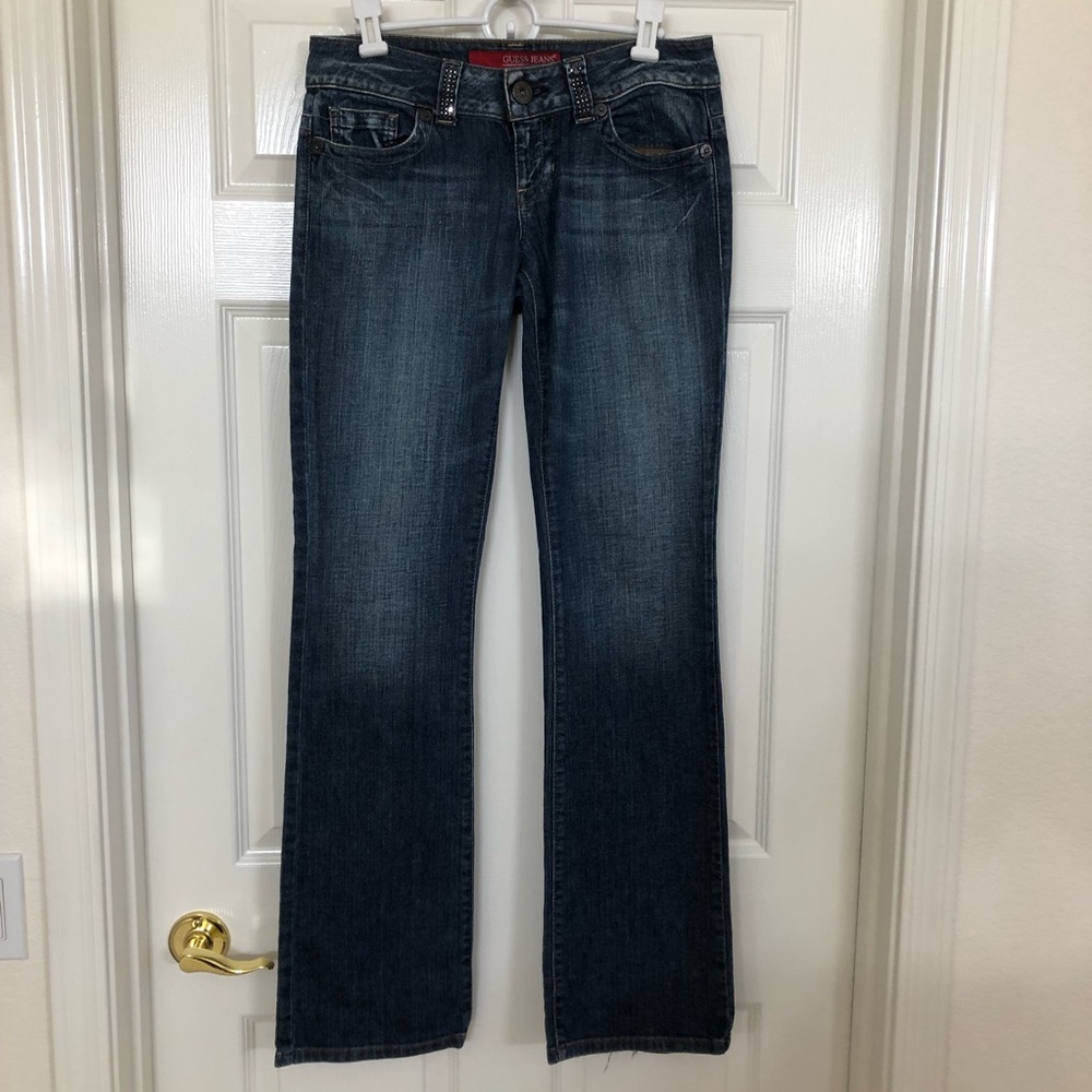 Guess Daredevil Bootcut Embellished Jeans